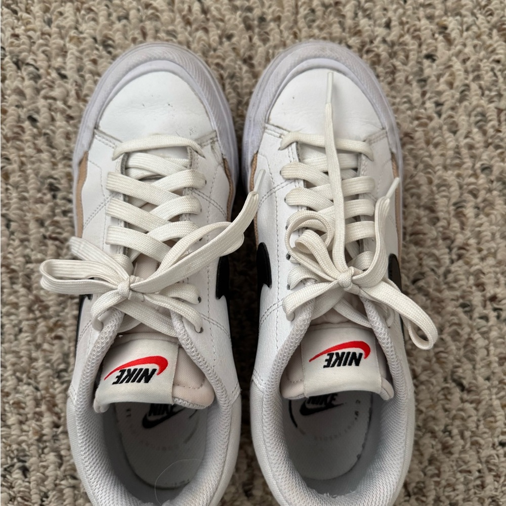 Nike Classic White and Black Sneakers